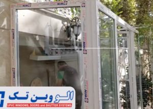 عکس پروژه نصب شده پنجره دوجداره در آلاچیق توسط الو وین تک 